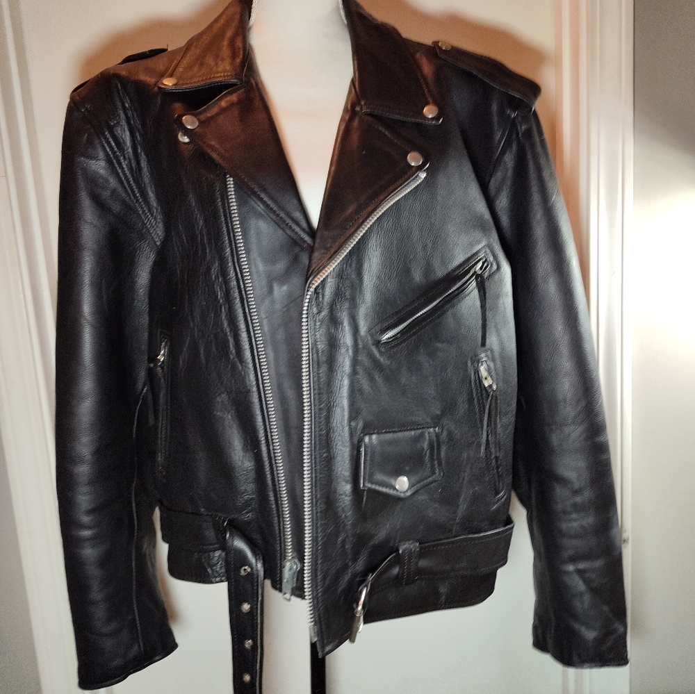 🏍️ vintage la luna motorcycle biker jacket